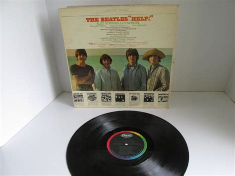 SALE The Beatles HELP vinyl Album The Beatles Record Motion | Etsy