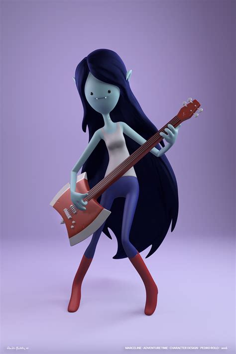 Marceline - Adventure Time - Character Concept on Behance