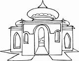 Mosque Coloring Pages At GetColoringscom  Free Printable Colorings sketch template