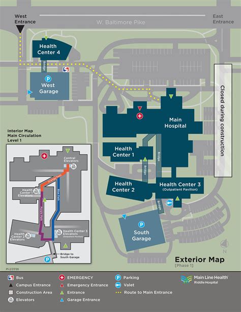 Lankenau Hospital Campus Map