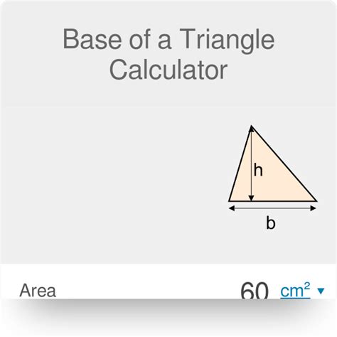 6+ Triangle Base Calculator - JaimeHubert