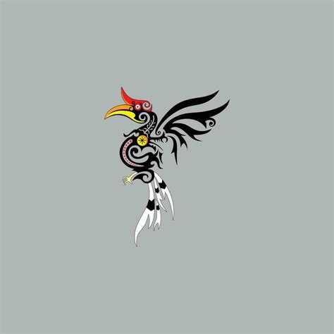 Burung Enggang Kalimantan FREE Vektor 35926409 Vector Art at Vecteezy