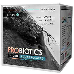 Micro-Encapsulated Probiotics Supplement for Horses