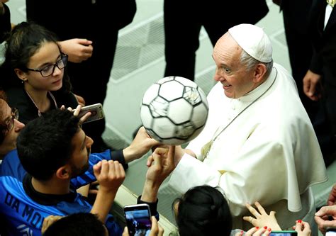 Pope Francis: Sport strengthens friendships, brings out best of body ...