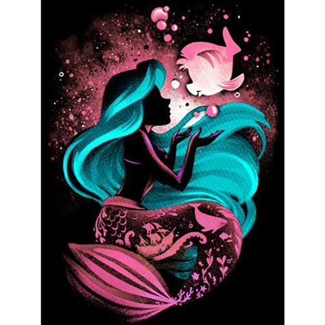 Disney Character-Full Round Diamond Painting 30*40CM