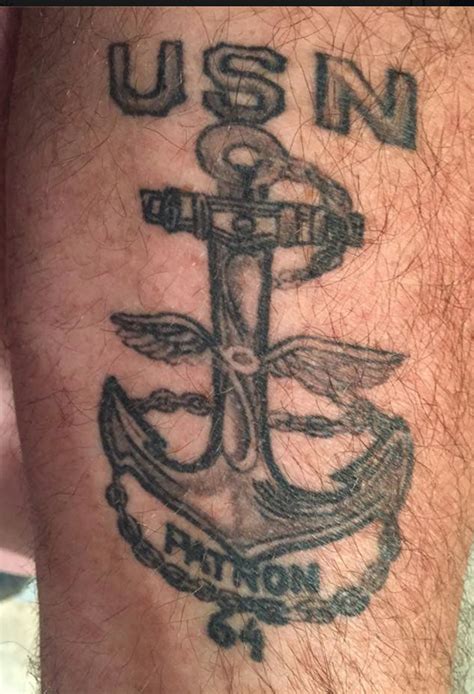 Navy tattoo from the US Navy Veterans group on Facebook | Navy tattoos ...