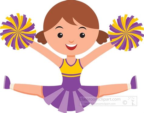 Cheerleading Clipart Jumps