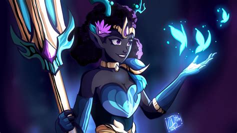 Finally, I finished this Arcadia fanart 🦋 : r/Brawlhalla