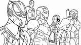 Avengers Endgame Coloring Pages  Home sketch template