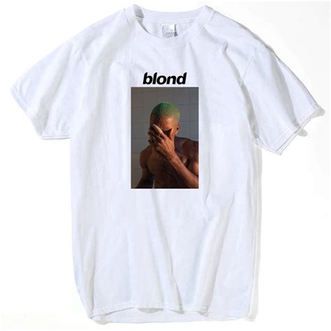 2019 Frank Ocean Blonde T Shirt Tee Shirt for Men Printed 2pac tupac Short Sleeve Funny Tee ...