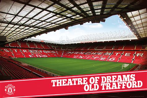 Manchester United Theatre of Dreams Official Poster - Buy Online ...