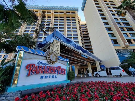 Decorative Suns Removed From Disney's Paradise Pier Hotel Exterior - WDW News Today