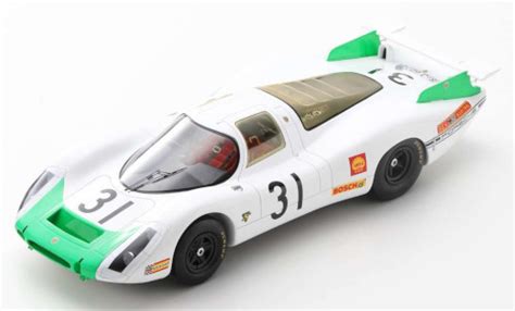 Miniature Porsche 908 1968 1/18 Spark No.31 System Engineering 24h Le ...