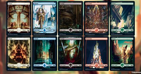 Anyone got screenshots of how the Metropolis full art lands look like on the battlefield? : r ...