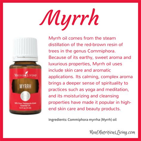 Myrrh Essential Oil | Real Nutritious Living