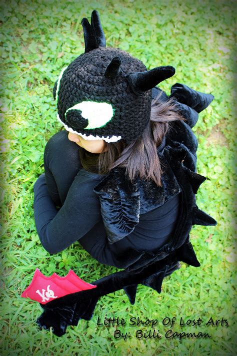 Night Fury/ Toothless costume by LittleShopOfLostArts on DeviantArt