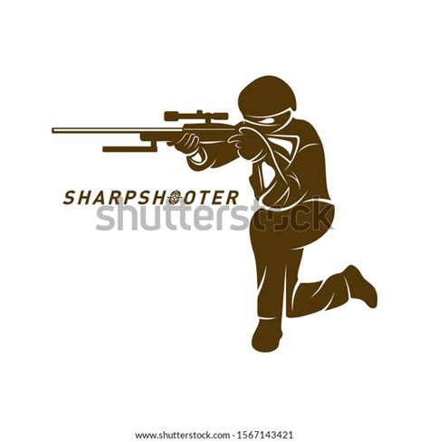 Sniper Vector Logo Design Concept Style Stock Vector (Royalty Free) 1567143421 | Shutterstock