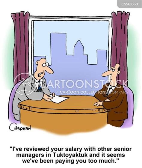 Salary Review Cartoons and Comics - funny pictures from CartoonStock