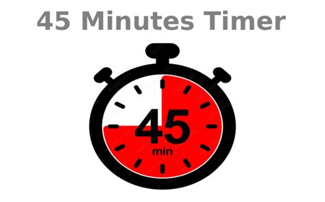 45 Minutes Timer - Countdown - Chrome Web Store