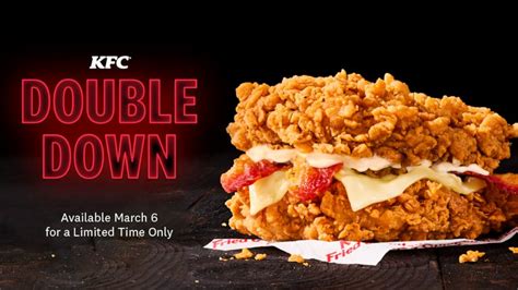 KFC brings back bun-less fried chicken 'sandwich' the Double Down - ABC ...