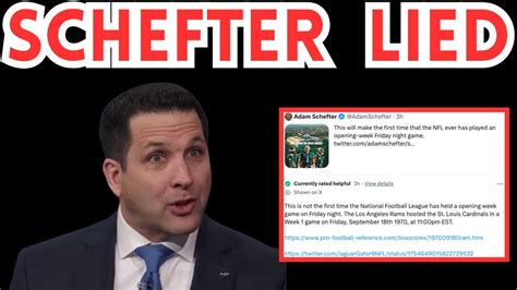 Adam Schefter OWNED on Twitter After SPREADING MISINFORMATION - YouTube