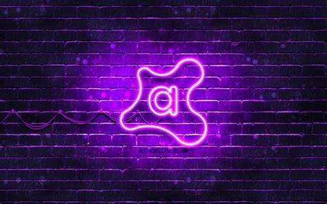 Download wallpapers Avast violet logo, 4k, violet brickwall, Avast logo ...