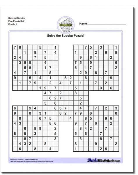 These Printable Sudoku Puzzles Range From Easy To Hard, Including | Printable Sudoku Evil ...