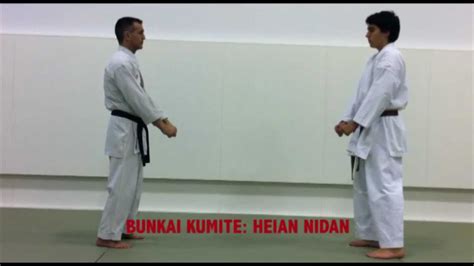 Bunkai Kumite (Heian Nidan) - YouTube