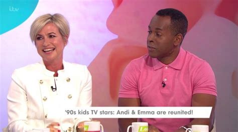 Andi Peters and Emma Forbes in Live & Kicking reunion on Loose Women | Metro News