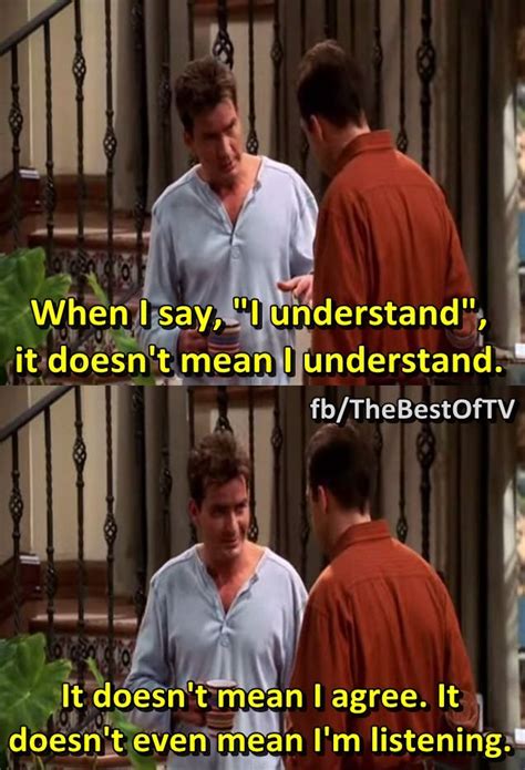 - Charlie Sheen as Charlie Harper in Two and a Half Men | Half man, Two half men, 2 and half man