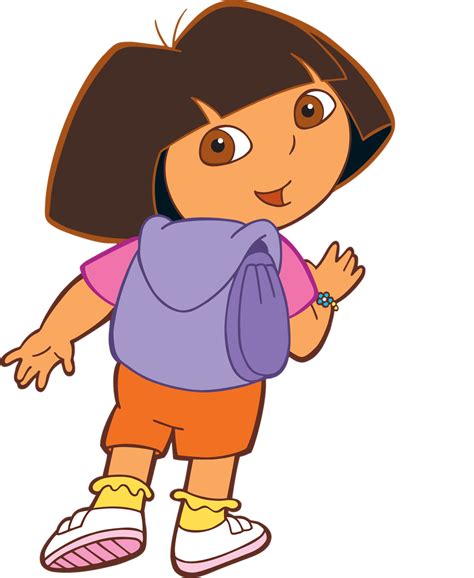 Cartoon Characters: Dora the Explorer PNG pack