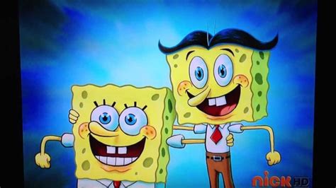 Smily Image Of Stanley SquarePants And Spongebob