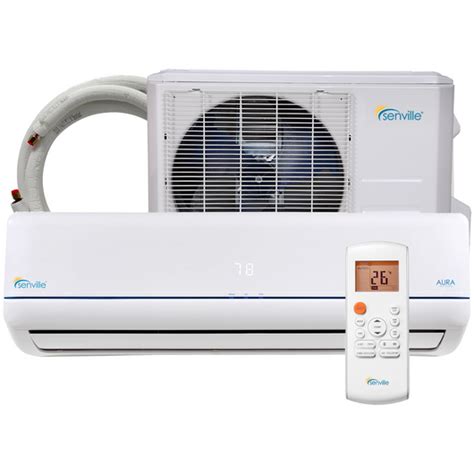 Senville Aura 9000 BTU 25 SEER AC & Heat Mini Split – A&A Mini Splits