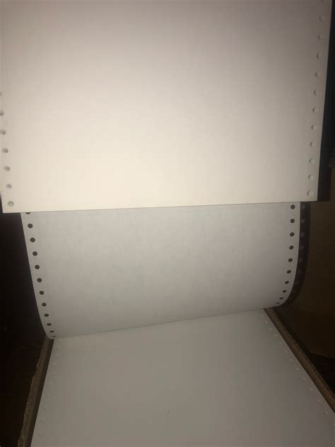 Dot matrix printer paper - pasecoastal