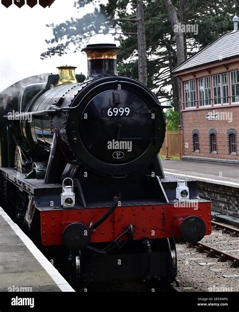 GWR Hall class locomotive No 7903 Foremarke Hall, running as No 6999 Capel Dewi Hall at Broadway ...