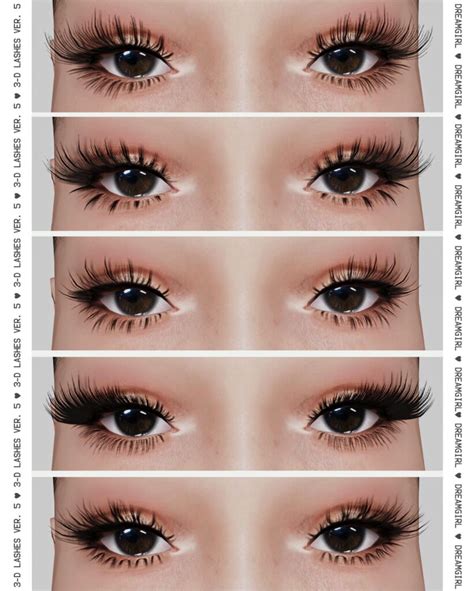 25+ Absolutely Stunning Sims 4 Eyelashes (Sims 4 CC Eyelashes & Mods ...