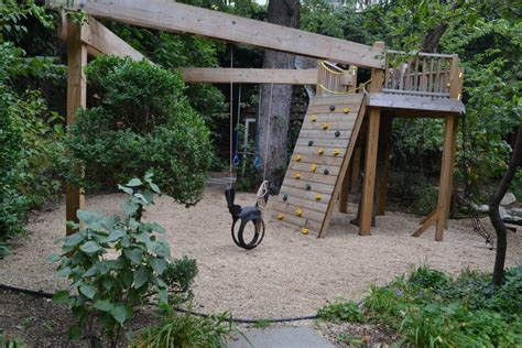 Natural Playscapes: Pond and Playground Oasis in City Backyard – The ...