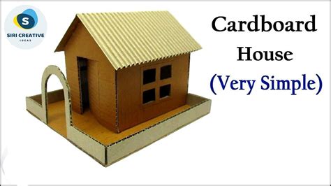 How To Make Cardboard House Model