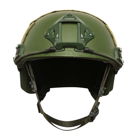 NIJ IIIA Aramid PE Military Army Green FAST Bulletproof Helmet Of BHXX002 - xinxingmilitary