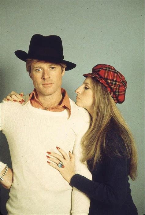 Robert Redford and Barbra Streisand in the film "The Way We Were" 1973.