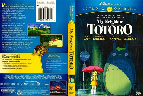 Gezamenlijke selectie Vrijstelling Medic my neighbor totoro dvd cover ...