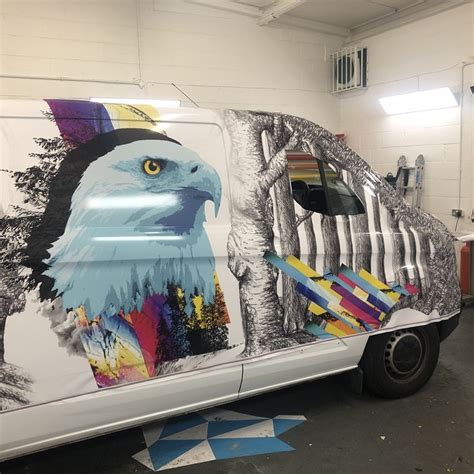 Digital print van wrap | Van wrap, Van, Graphic