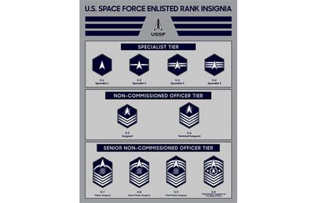 Space Force rank insignia sends senior enlisted members symbolically ...