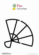 Fan Coloring Pages For Kids – Free Printables  Art & Craft sketch template