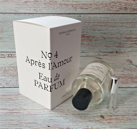 Thomas Kosmala No.4 Apres L'amour EDP, Perfume Sample Probe 5ml Travel Size - Etsy