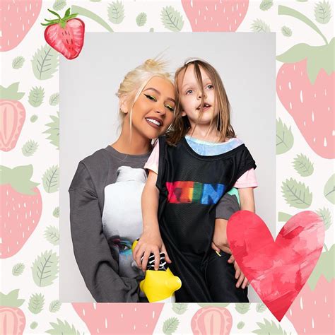 Christina Aguilera Celebrates Daughter Summer's 7th Birthday: Photos