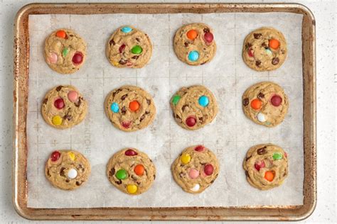 Vegan M&M Cookies - Easy Vegan Cookies