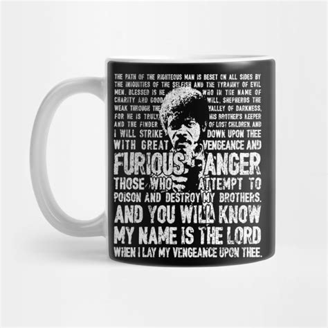 Ezekiel 25:17 - Jules Winnfield - Pulp Fiction - Mug | TeePublic