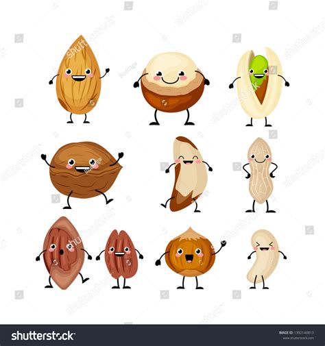 24,971 Nuts characters Images, Stock Photos & Vectors | Shutterstock