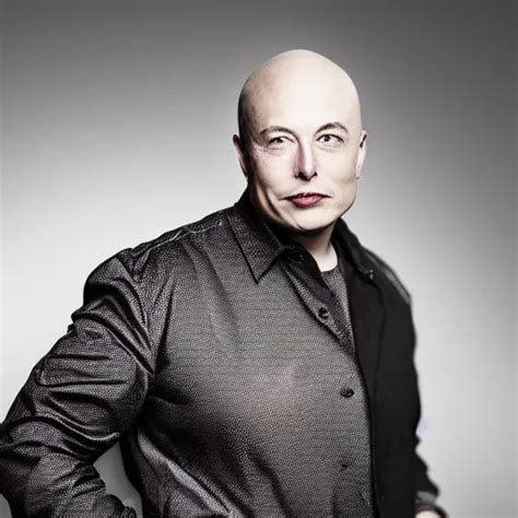 Photography of Bald Elon Musk | Stable Diffusion